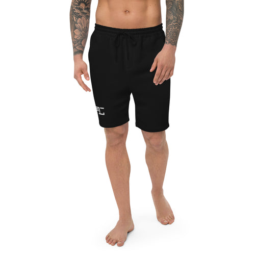 Men's fleece emborder shorts