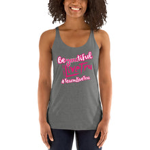 Load image into Gallery viewer, BE You tiful Teamlivetru Racerback Tank