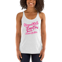 Load image into Gallery viewer, BE You tiful Teamlivetru Racerback Tank