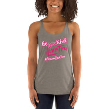 Load image into Gallery viewer, BE You tiful Teamlivetru Racerback Tank